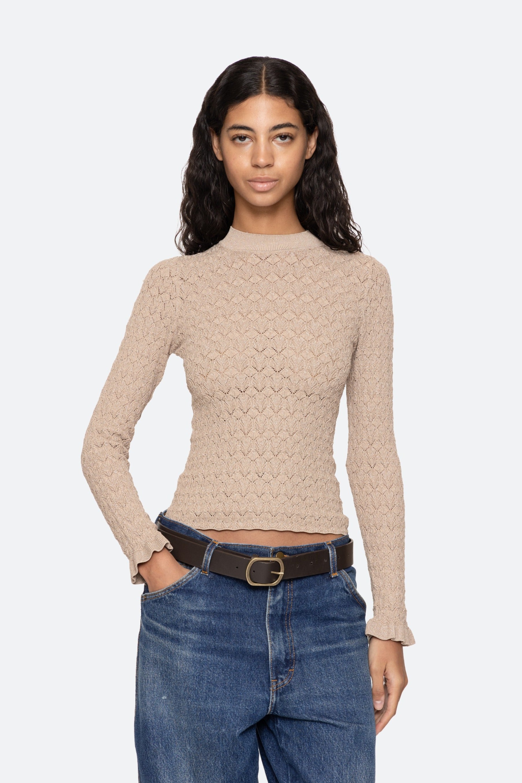 Ruby Knit L/S Top Sweaters SEA NEW YORK