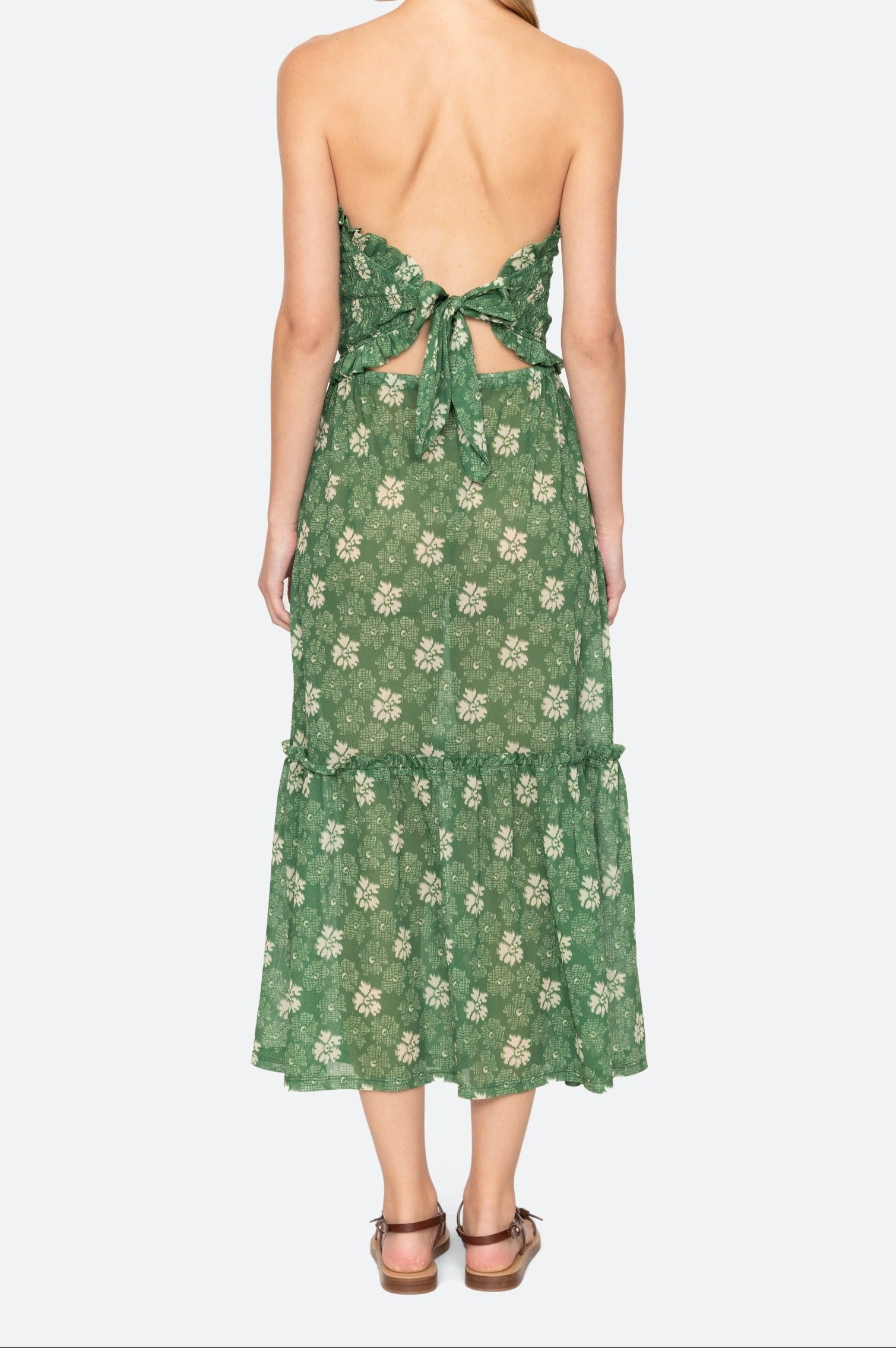 Gloria Printed Smock Dress Dresses SEA NEW YORK