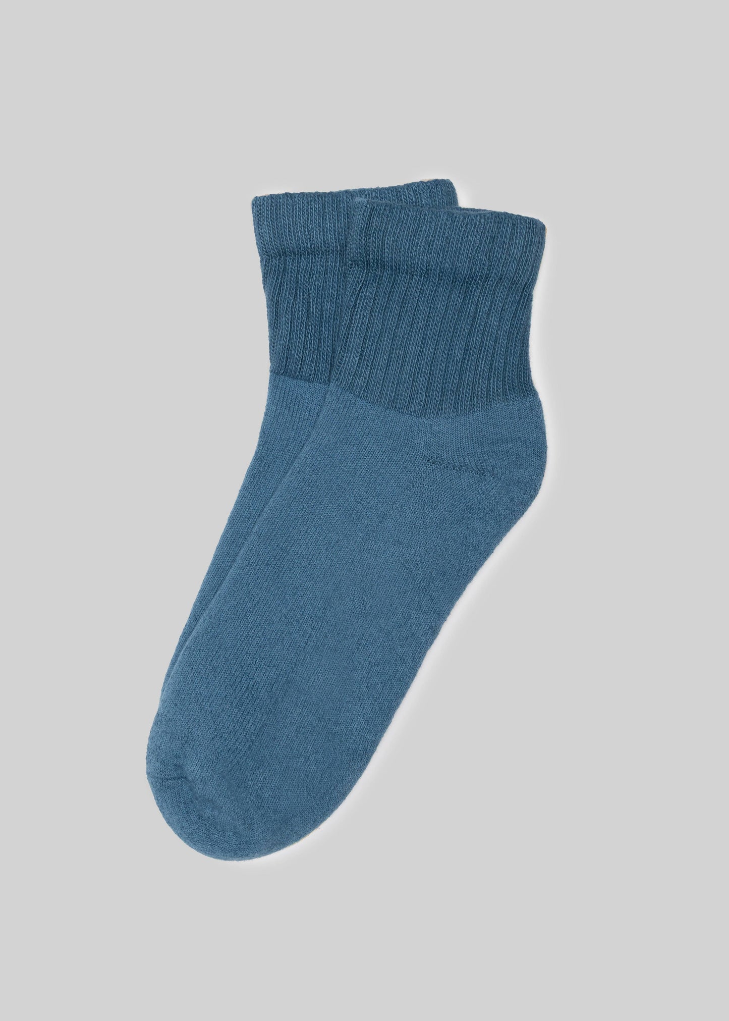 The Solids Quarter Crew Socks American Trench denim One Size
