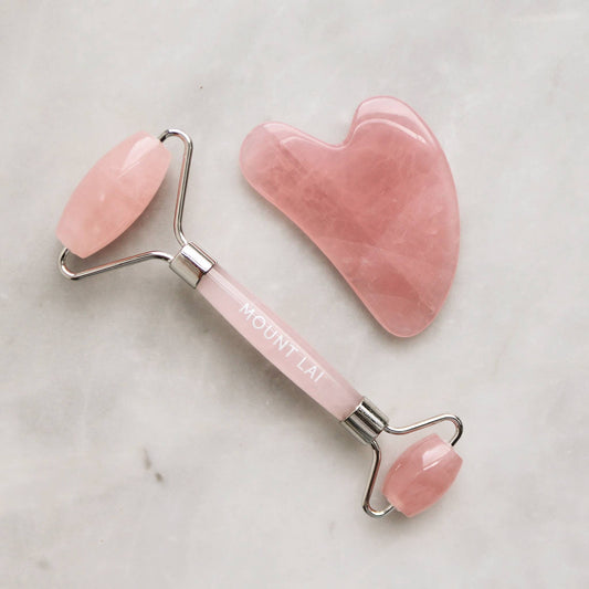 Rose Quartz Facial Spa Set Beauty Mount Lai