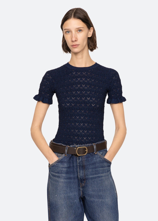 Ruby Knit Tee Sweaters SEA NEW YORK