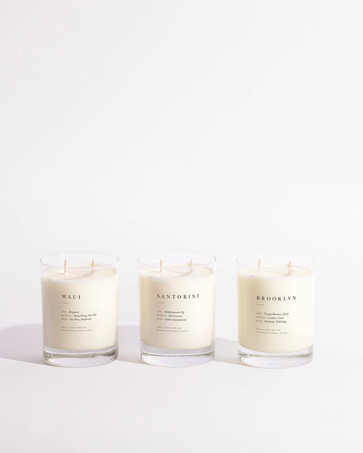 Italia Classic 2-Wick Candle Candles Brooklyn Candle Studio