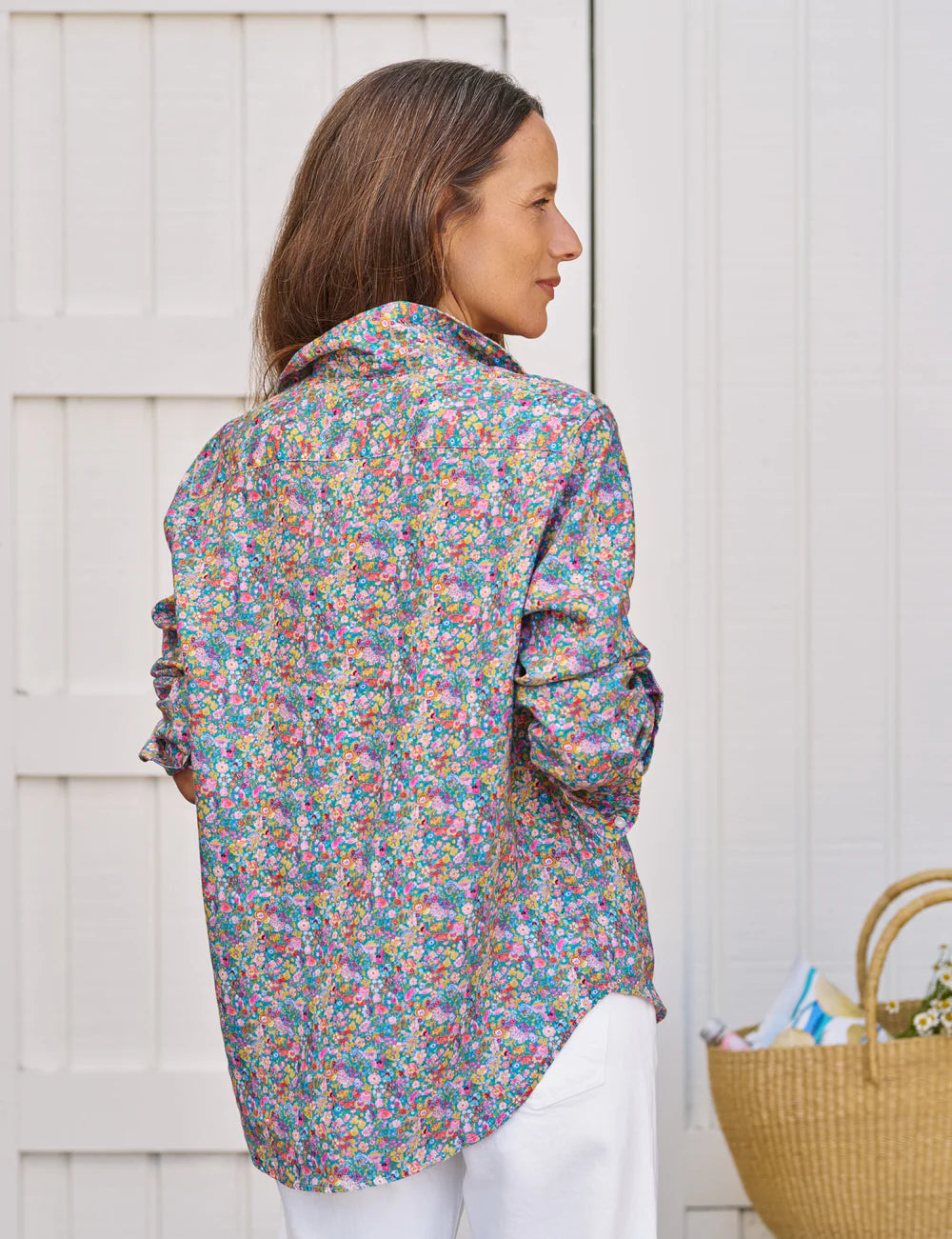 Eileen, Relaxed Button-Up Shirt - Italian Classic Linen Shirts Frank & Eileen