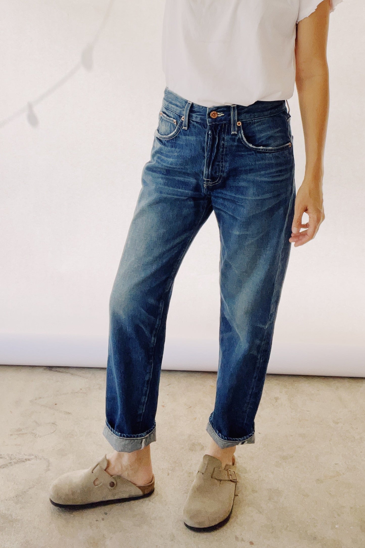 The Loose Crop Jean Bottoms HEY GANG