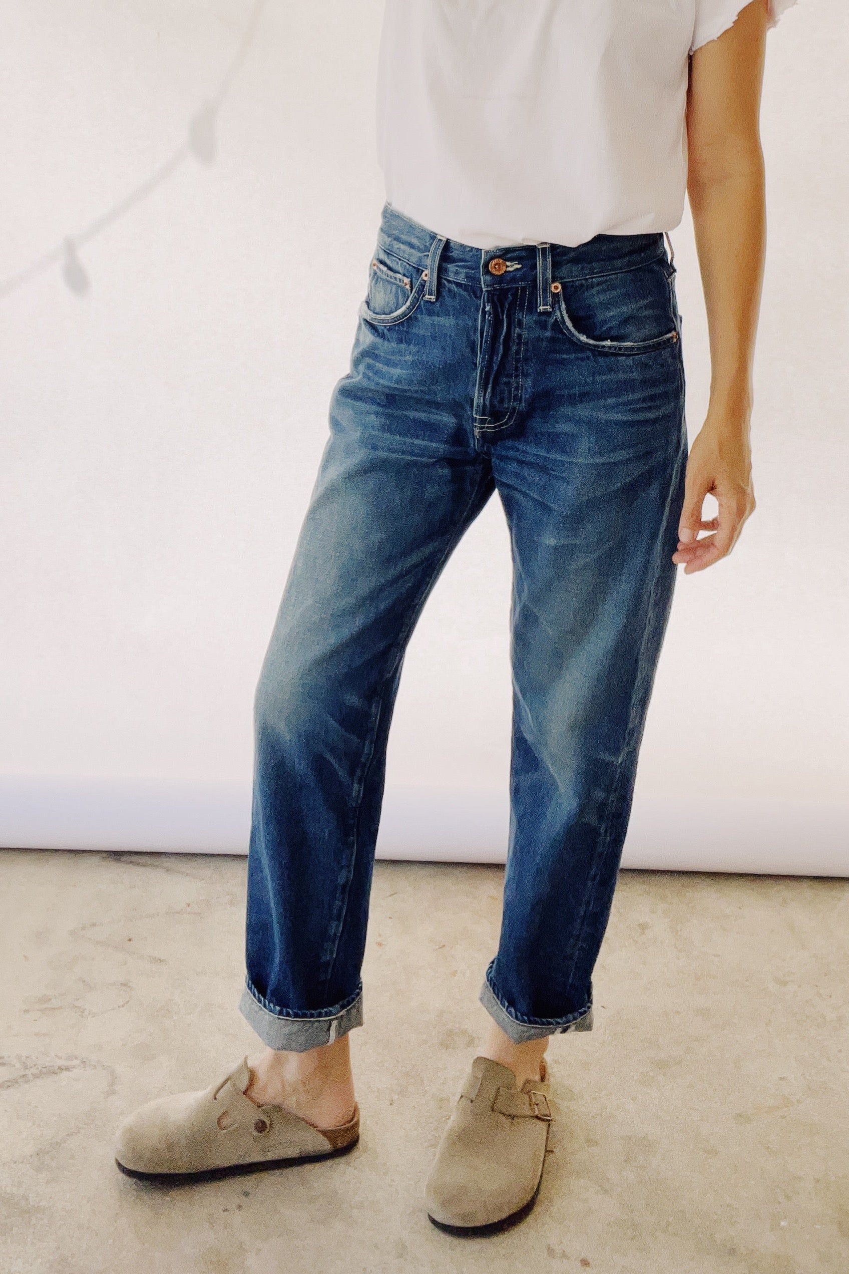 The Loose Crop Jean Bottoms HEY GANG