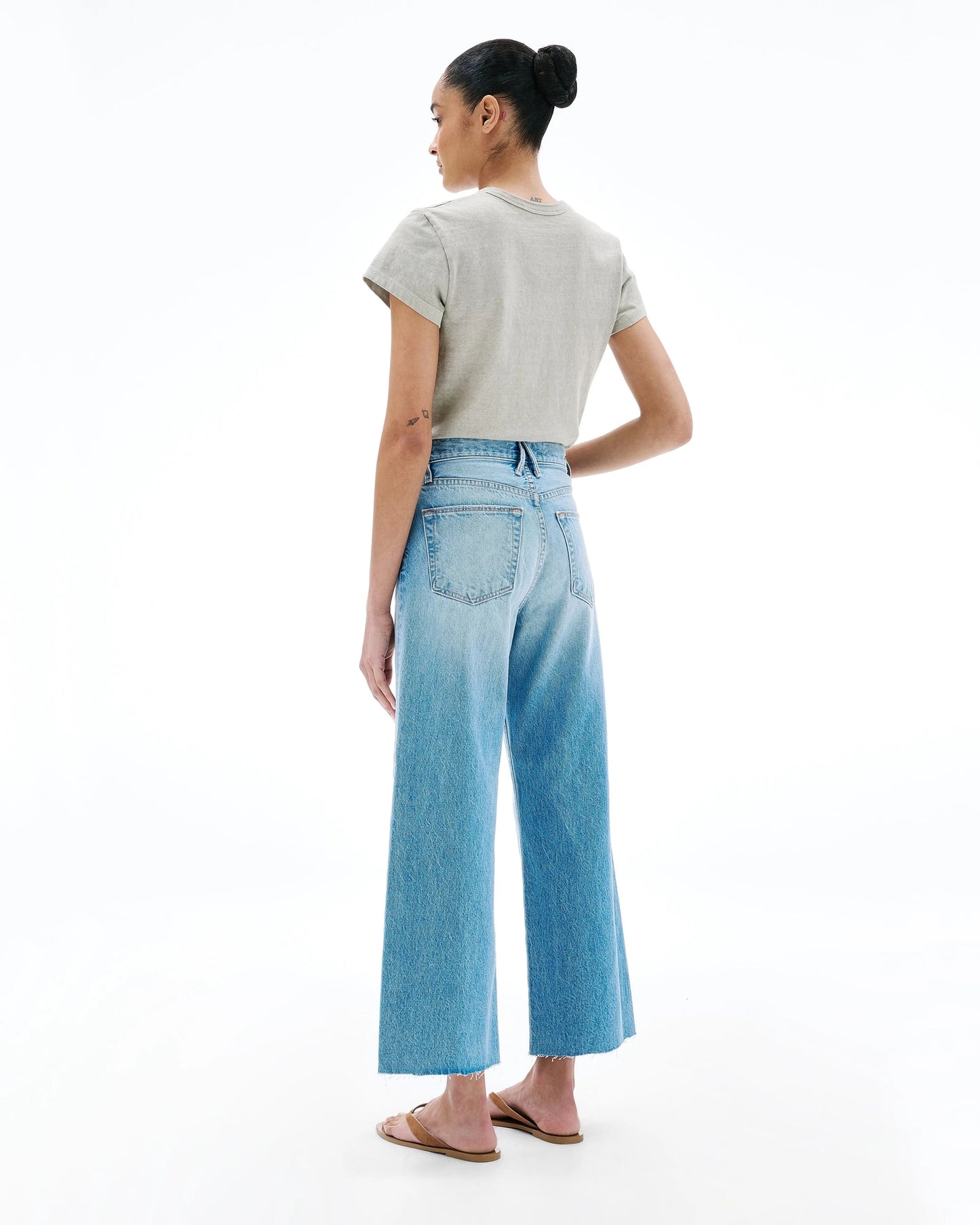 Grace Crop Denim SLVRLAKE x Tomorrow
