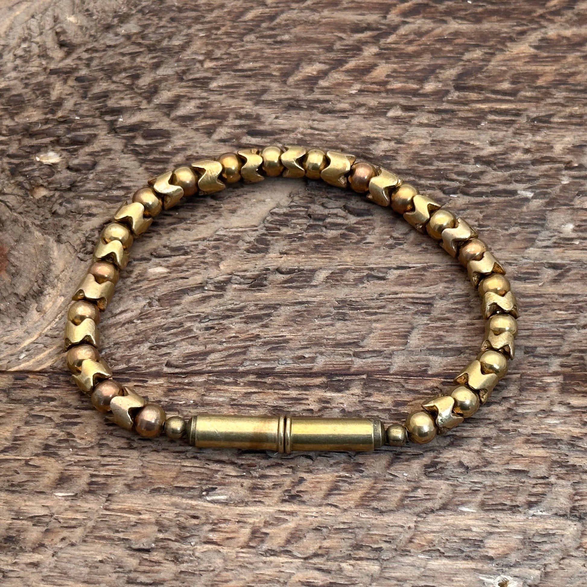 Flint Beaded Single Bracelet Jewelry Tres Cuervos