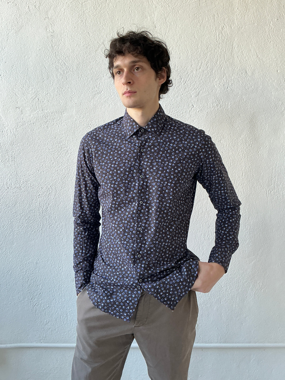 Cotton Floral Shirt Shirts fig.