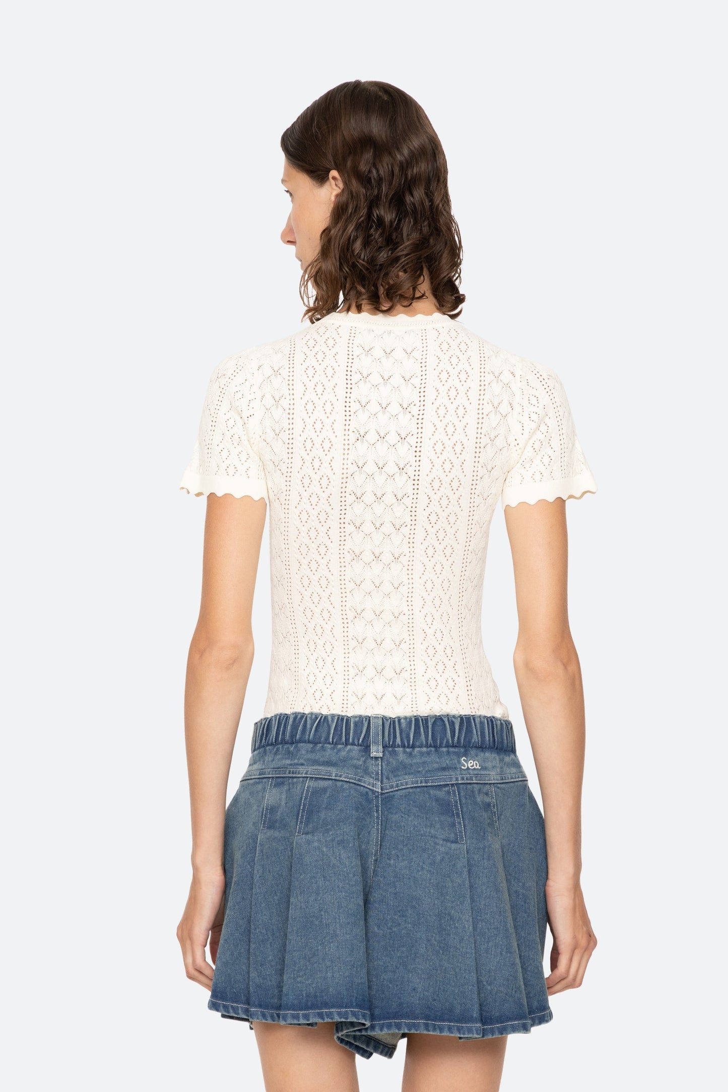 Georgia Knit S/S Top Tops SEA NEW YORK