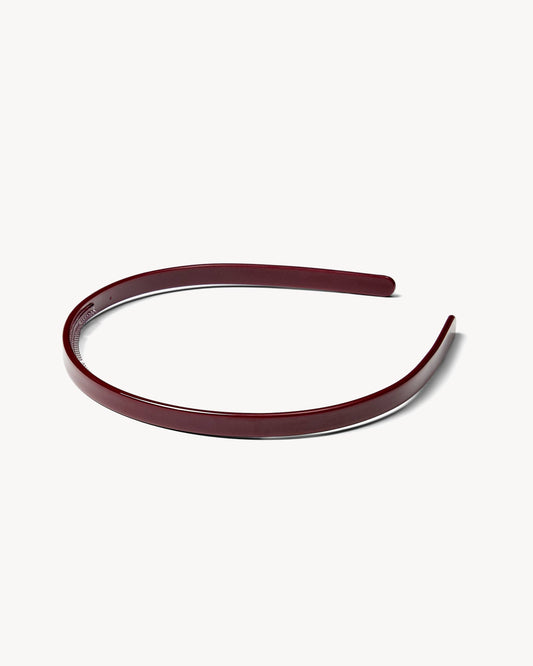 Ultralight Thin Headband in Oxblood MACHETE