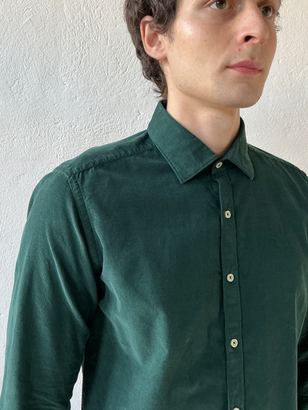 Garment Dyed Fine Wale Corduroy Shirt Shirts fig. - 16