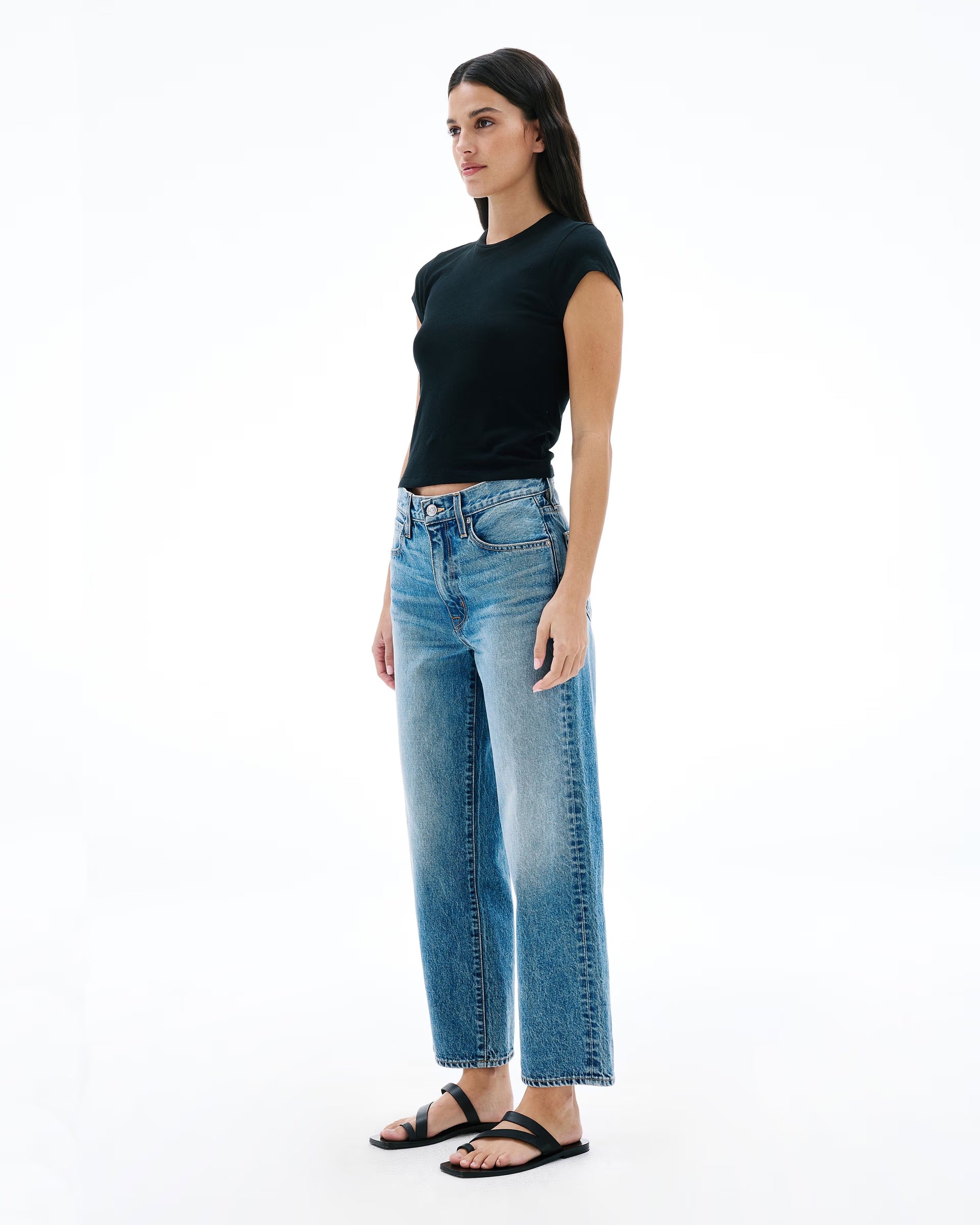 Hunter Relaxed Boyfriend Denim SLVRLAKE x Tomorrow
