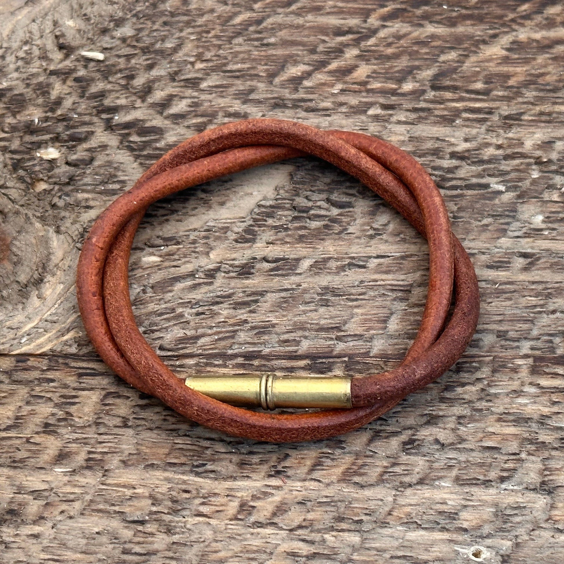 Flint Bracelet Jewelry Tres Cuervos Tan L
