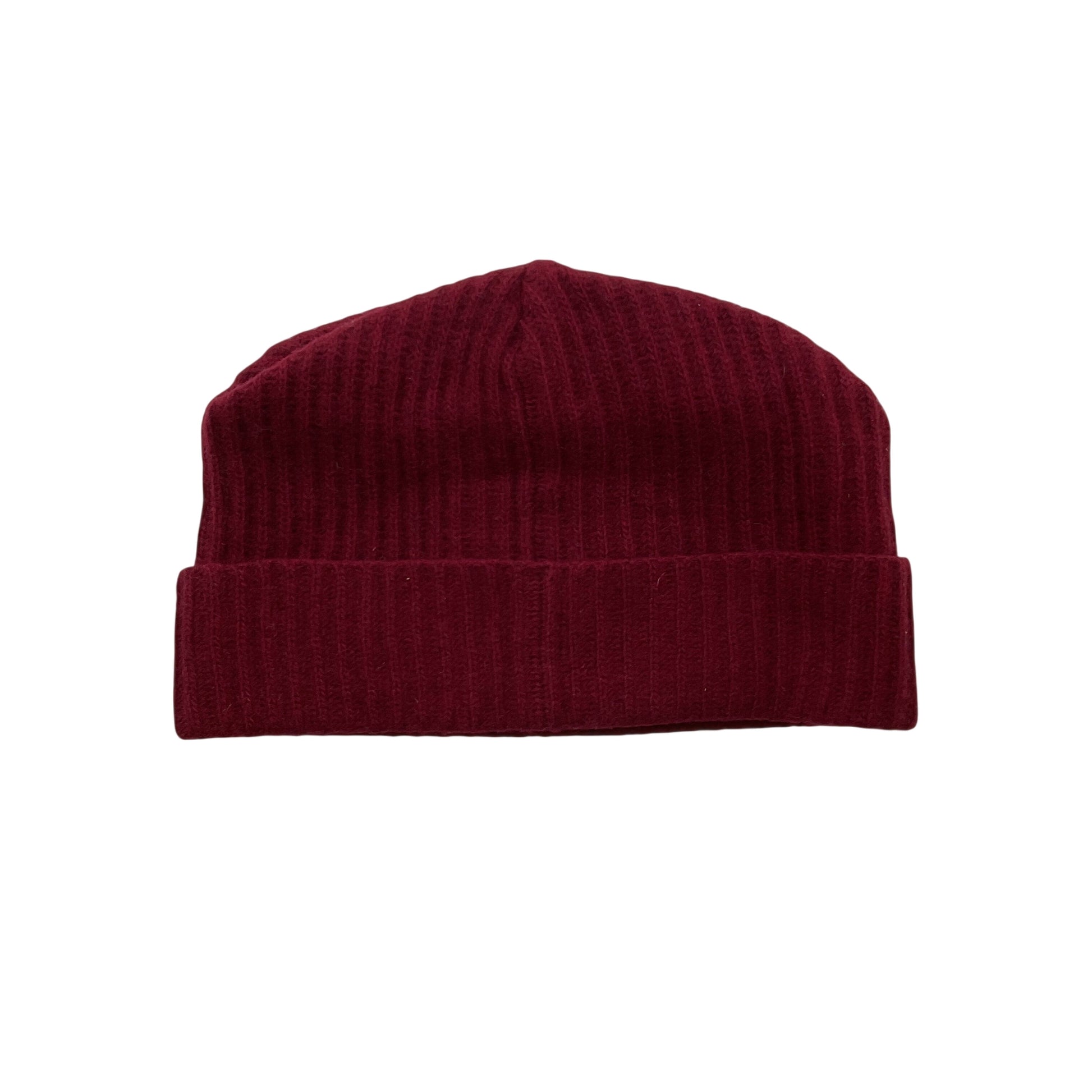 Cuffed Rib Hat Accessories Portolano Rum O/S