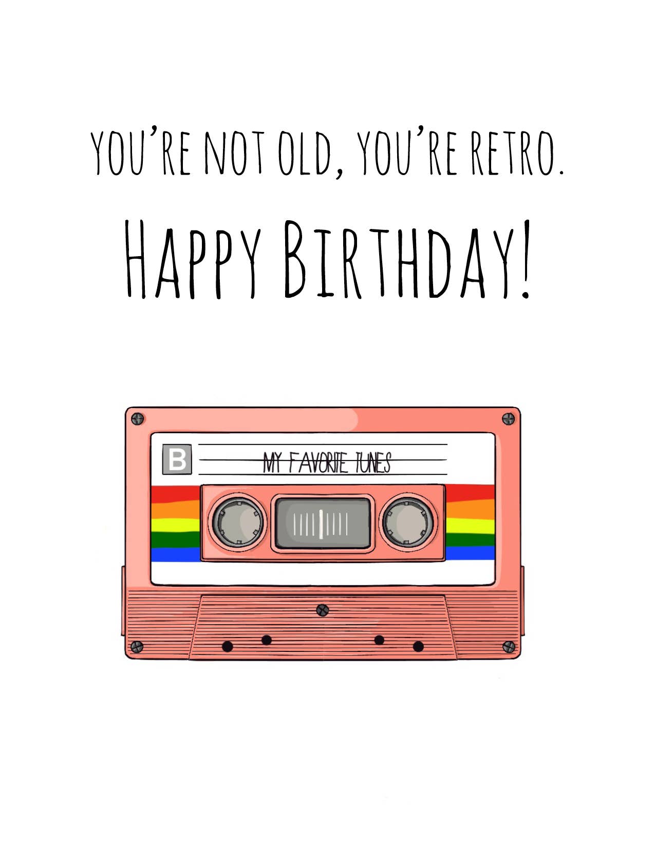 Retro Birthday  Noted By Copine   