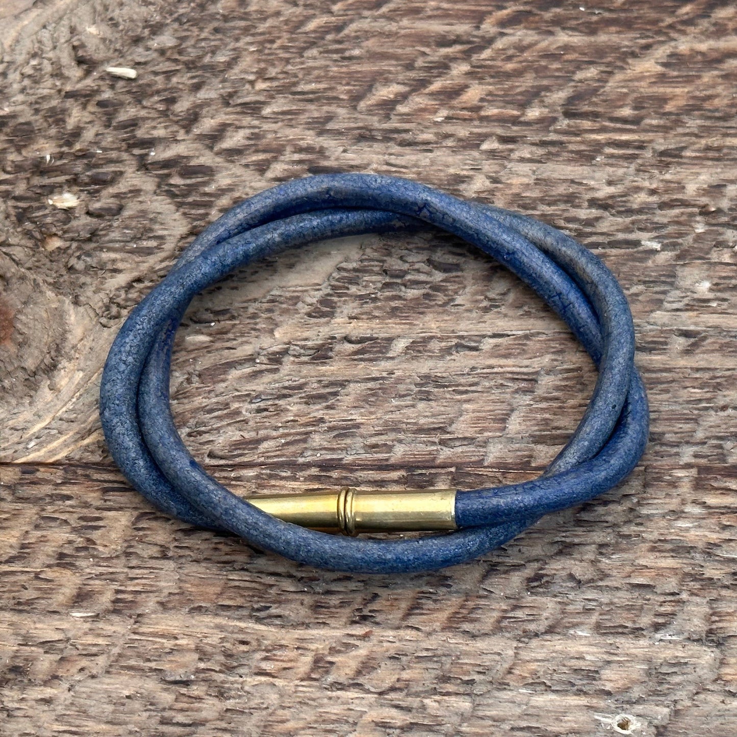 Flint Bracelet Jewelry Tres Cuervos Indigo L