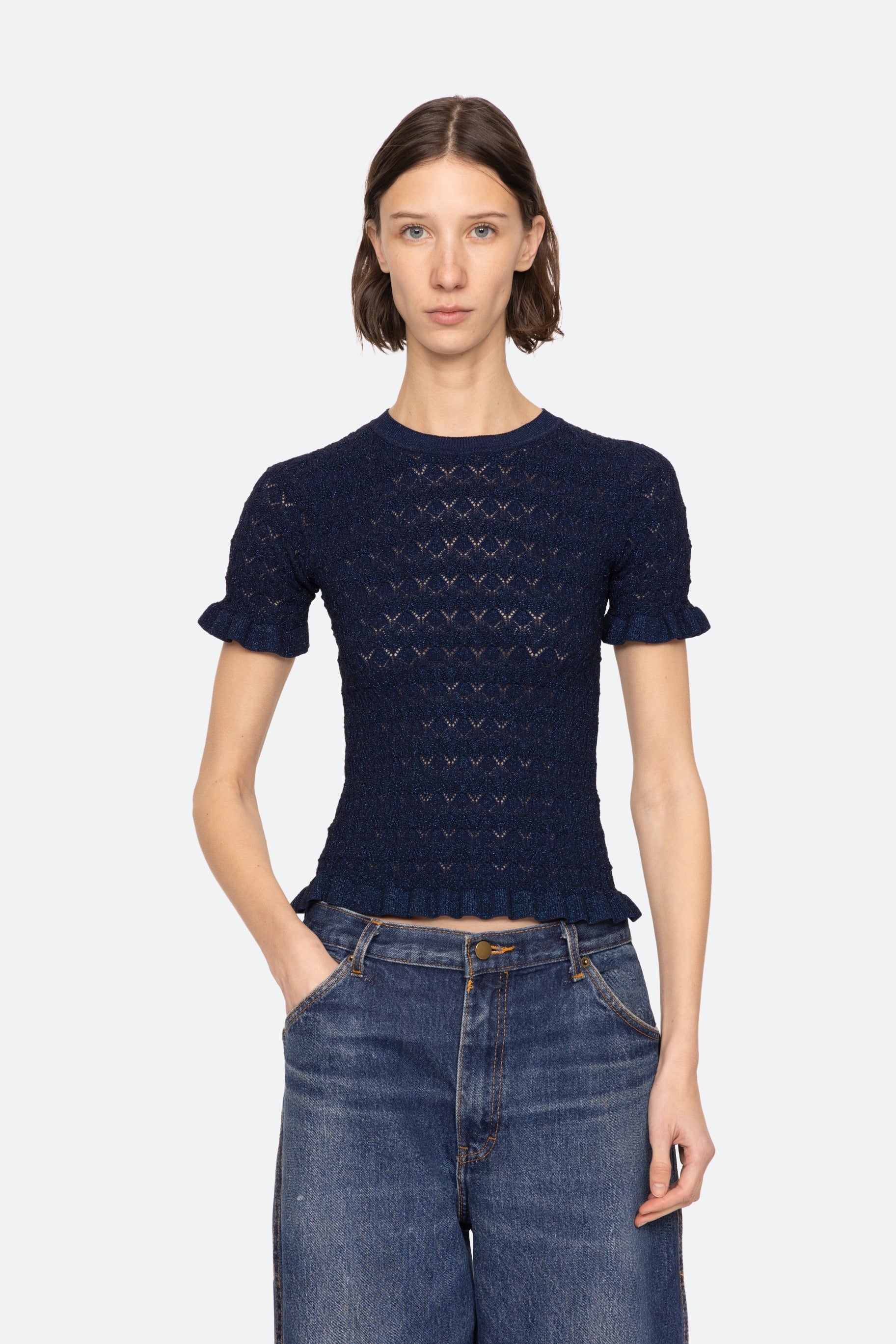 Ruby Knit Tee Sweaters SEA NEW YORK
