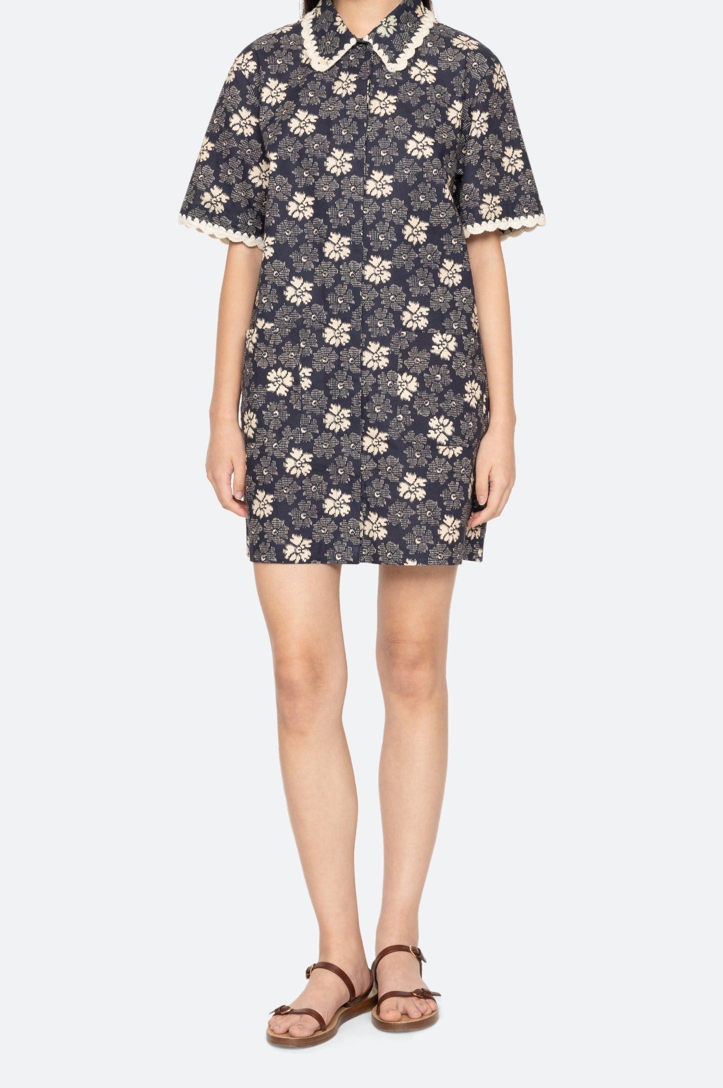 Gloria Print Mini Dress Coverup Dresses SEA NEW YORK