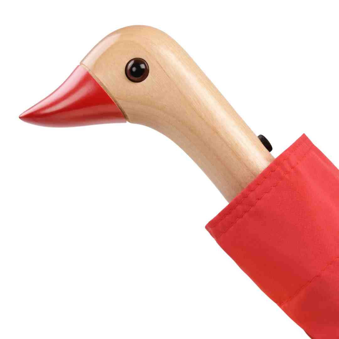 Red Compact Compact Duck Umbrella  Original Duckhead US   