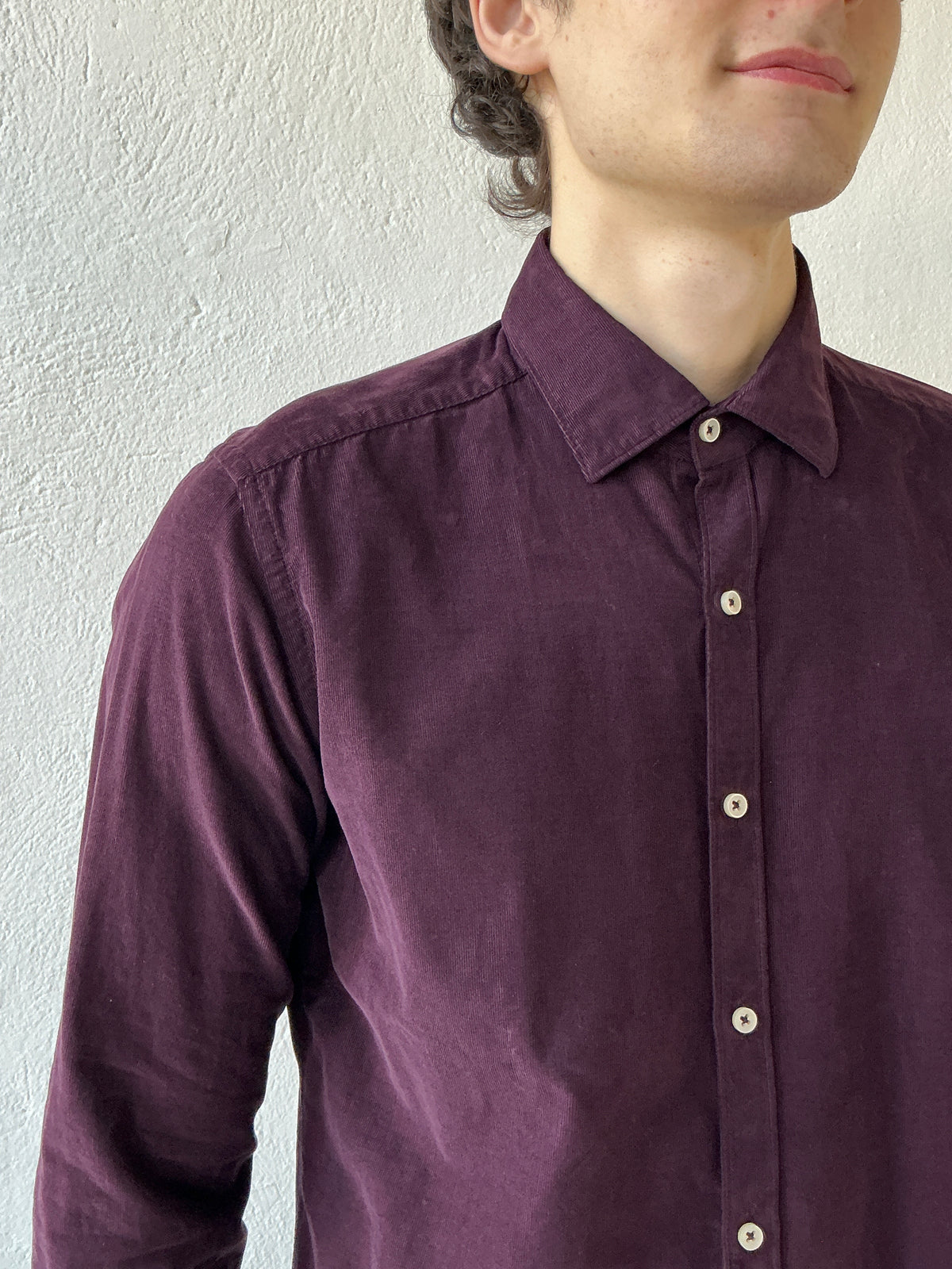 Garment Dyed Fine Wale Corduroy Shirt Shirts fig. - 3
