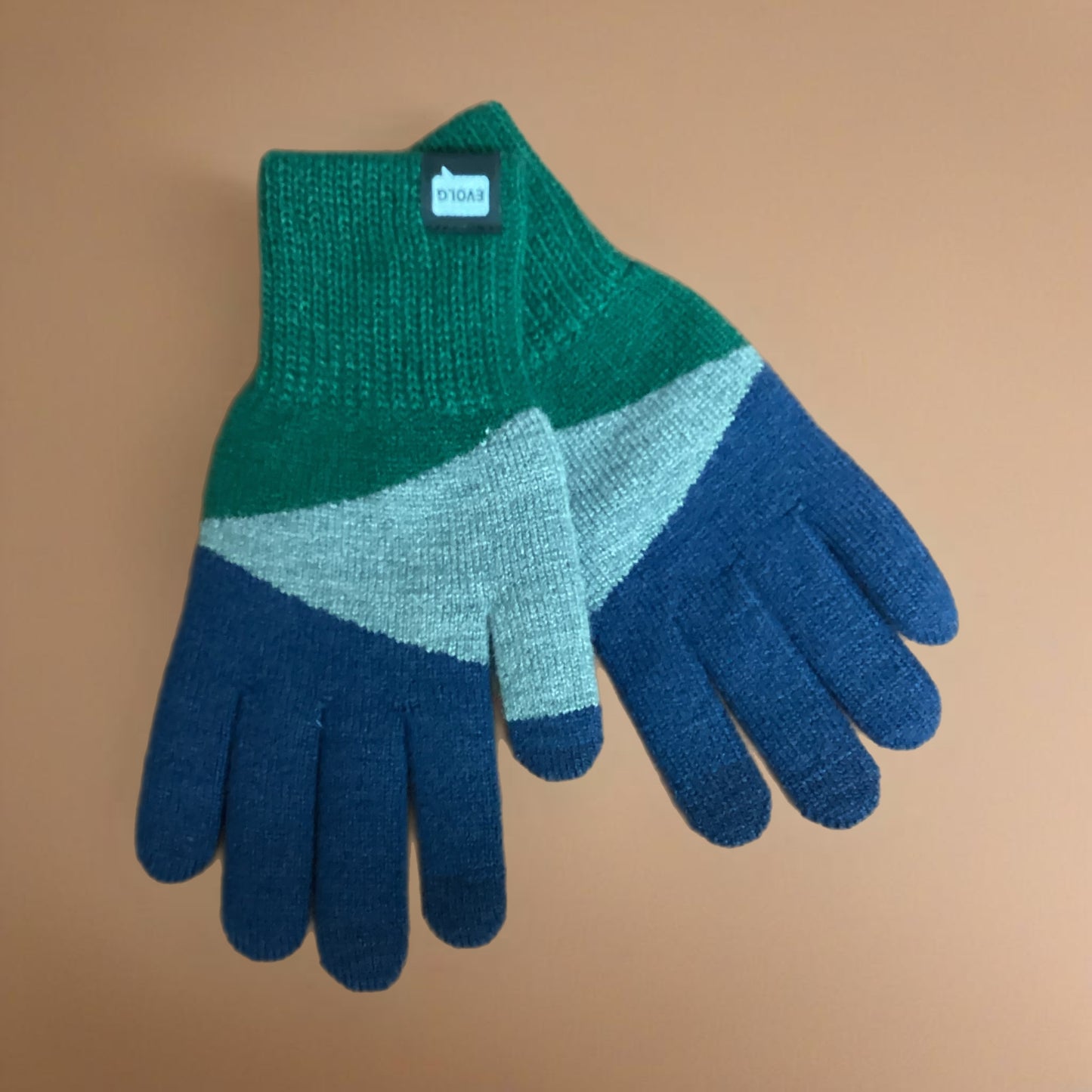 Tori Glove Gloves Evolg Navy x Gray x Green O/S