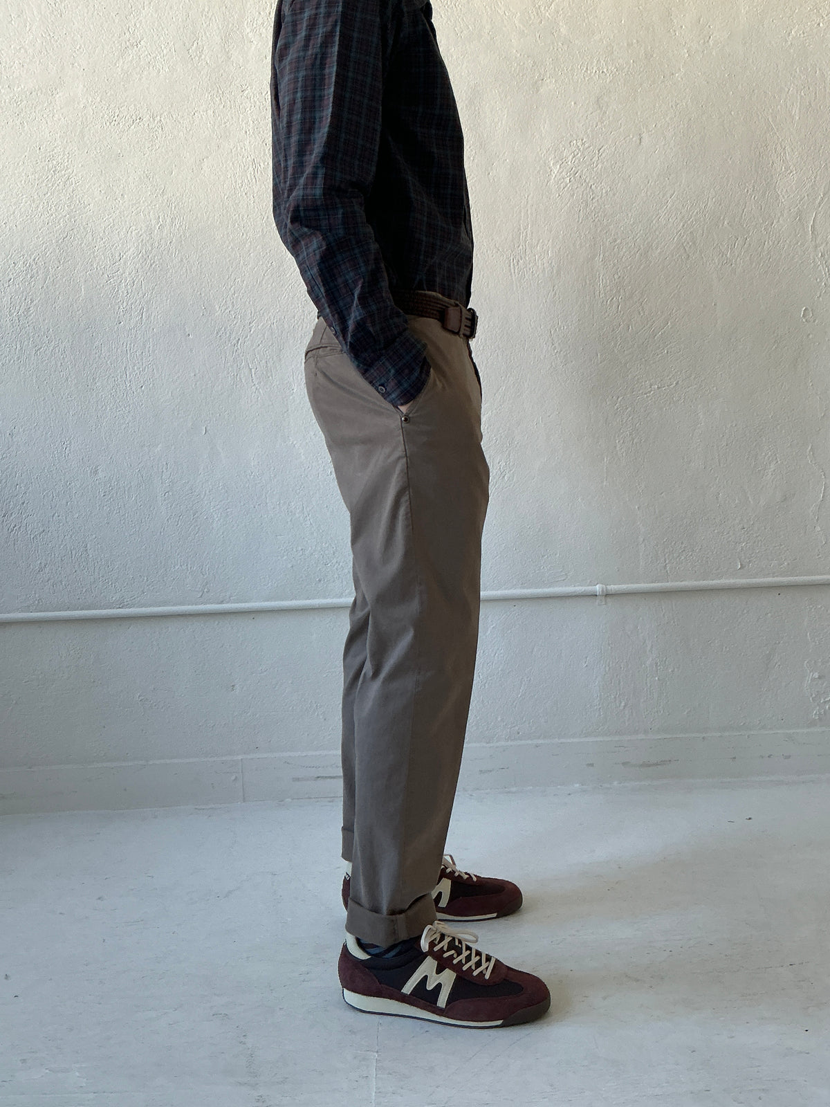 Cotton/Silk Pant Pants White Sand - 3