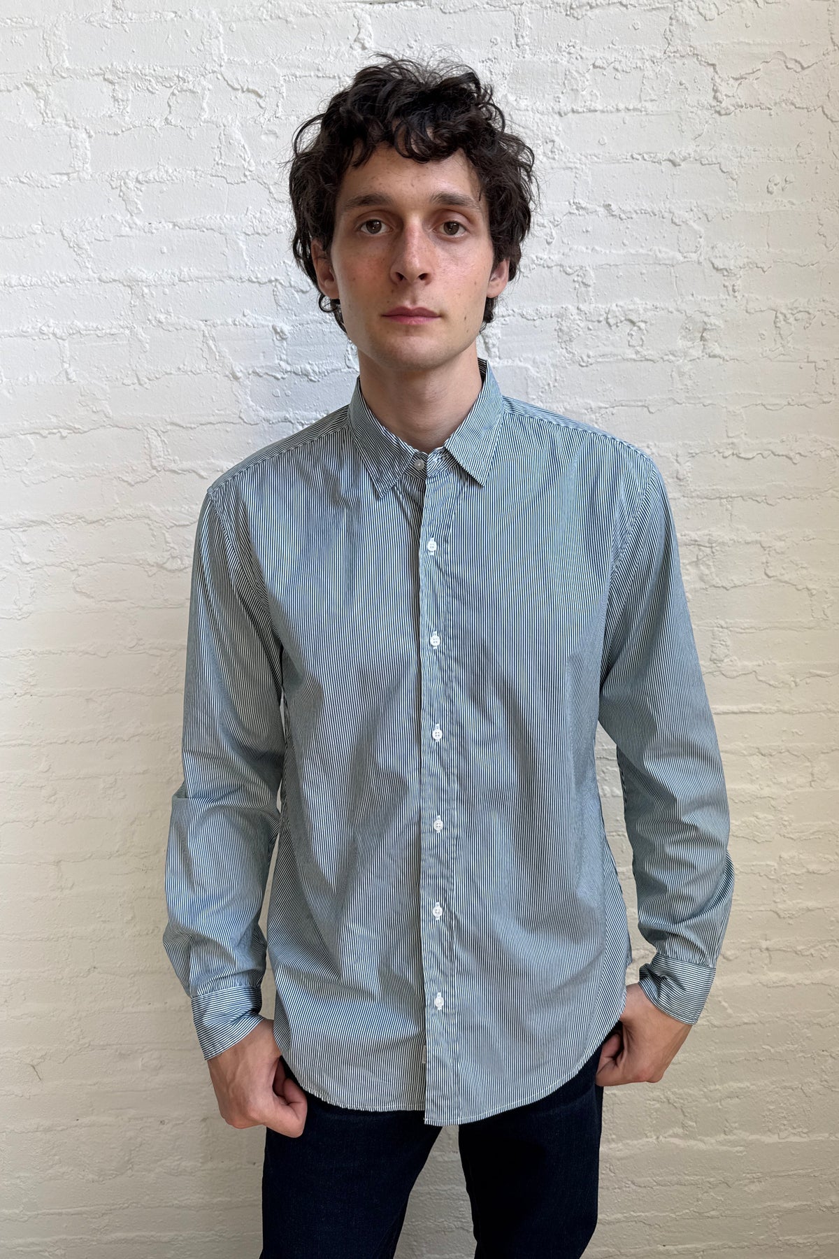 Finbar Woven Button Up Frank & Eileen