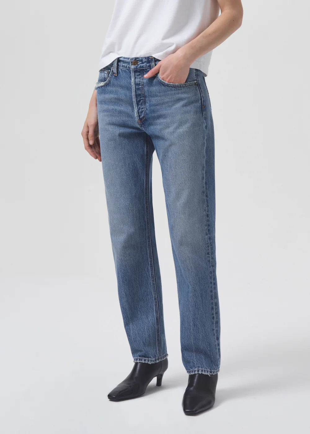 Parker Long Jeans pants Agolde Invention 25 