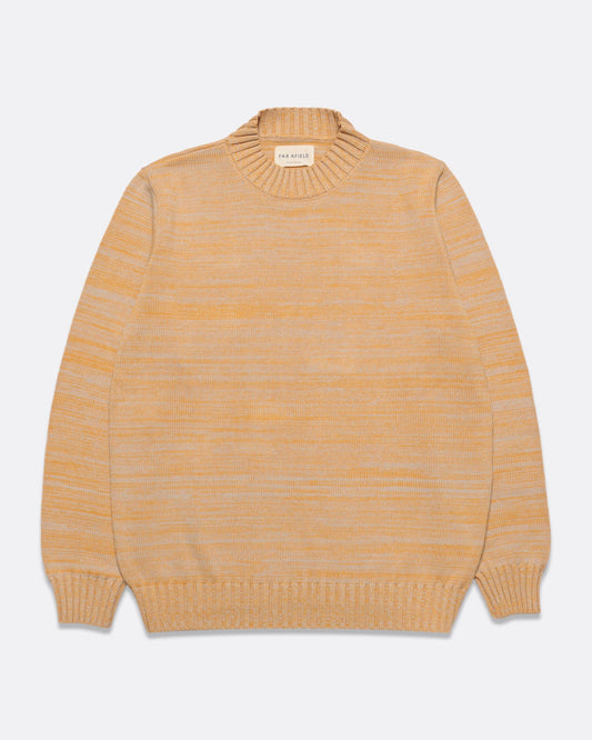 Twisted Yard Dieter Knit Sweater SWEATER Far Afield HONEY GOLD/PEYOTE SAND S 