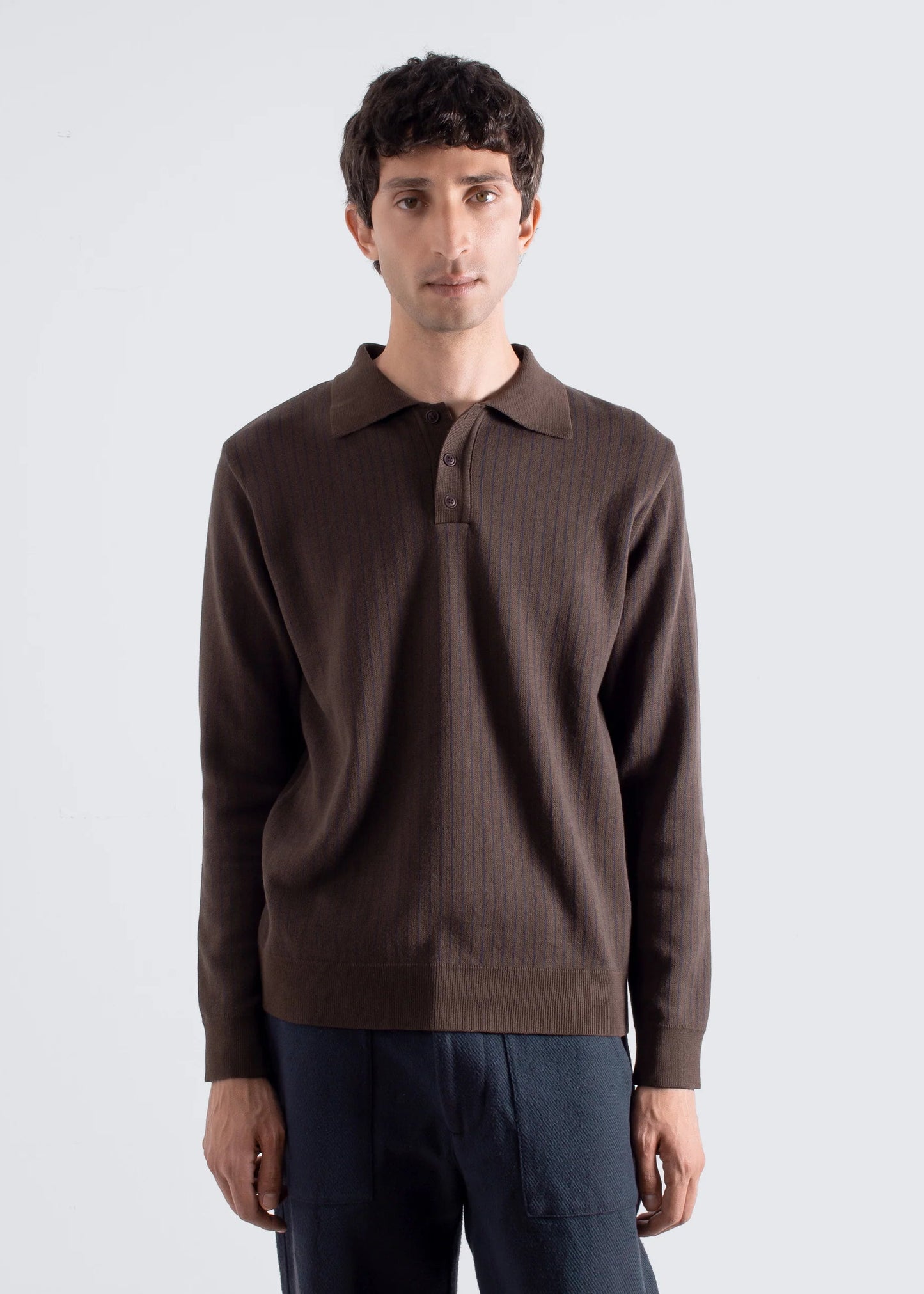 Benny Knitted Polo Sweaters Far Afield