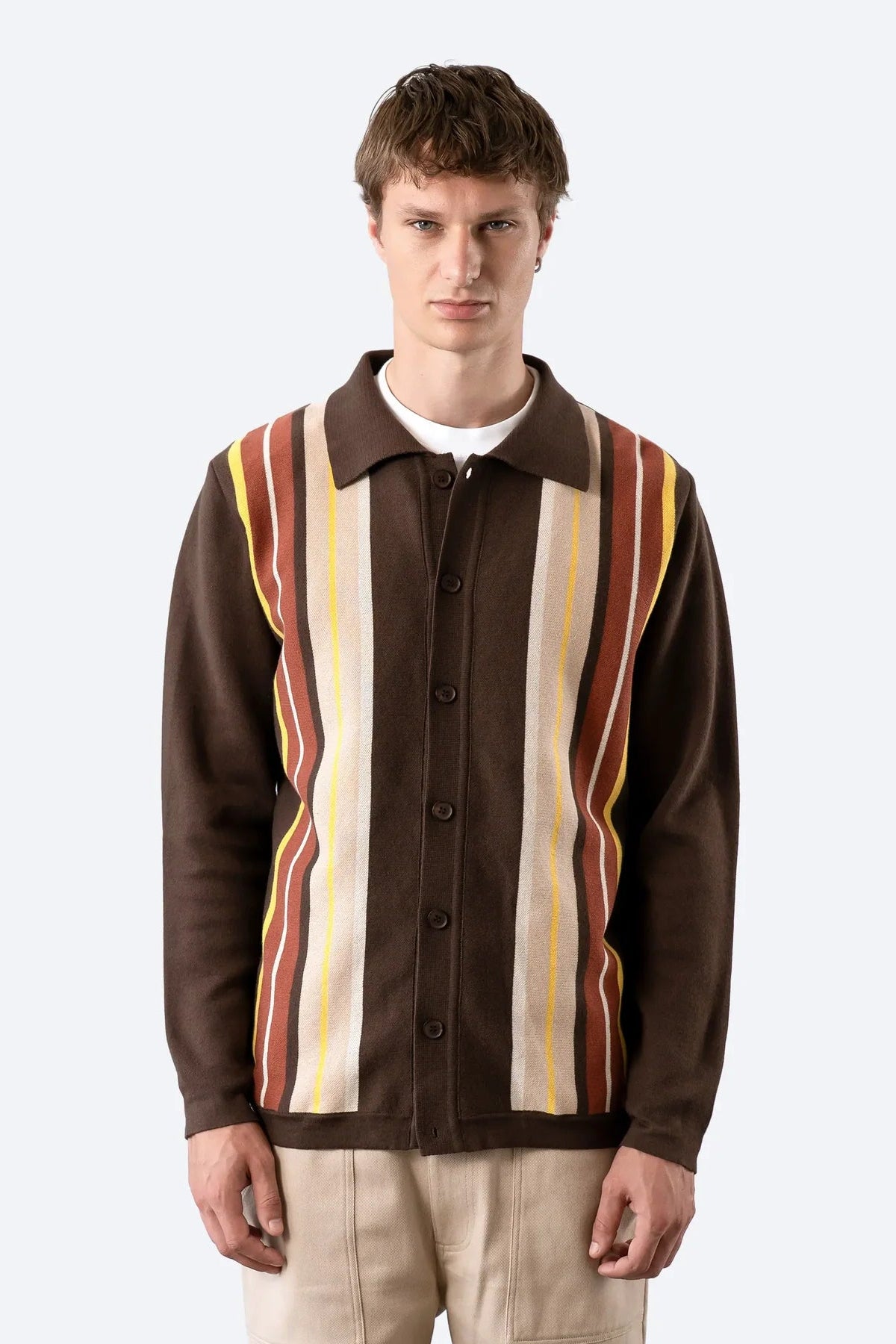 Zigger Knitted Shirt Shirts Far Afield - 1