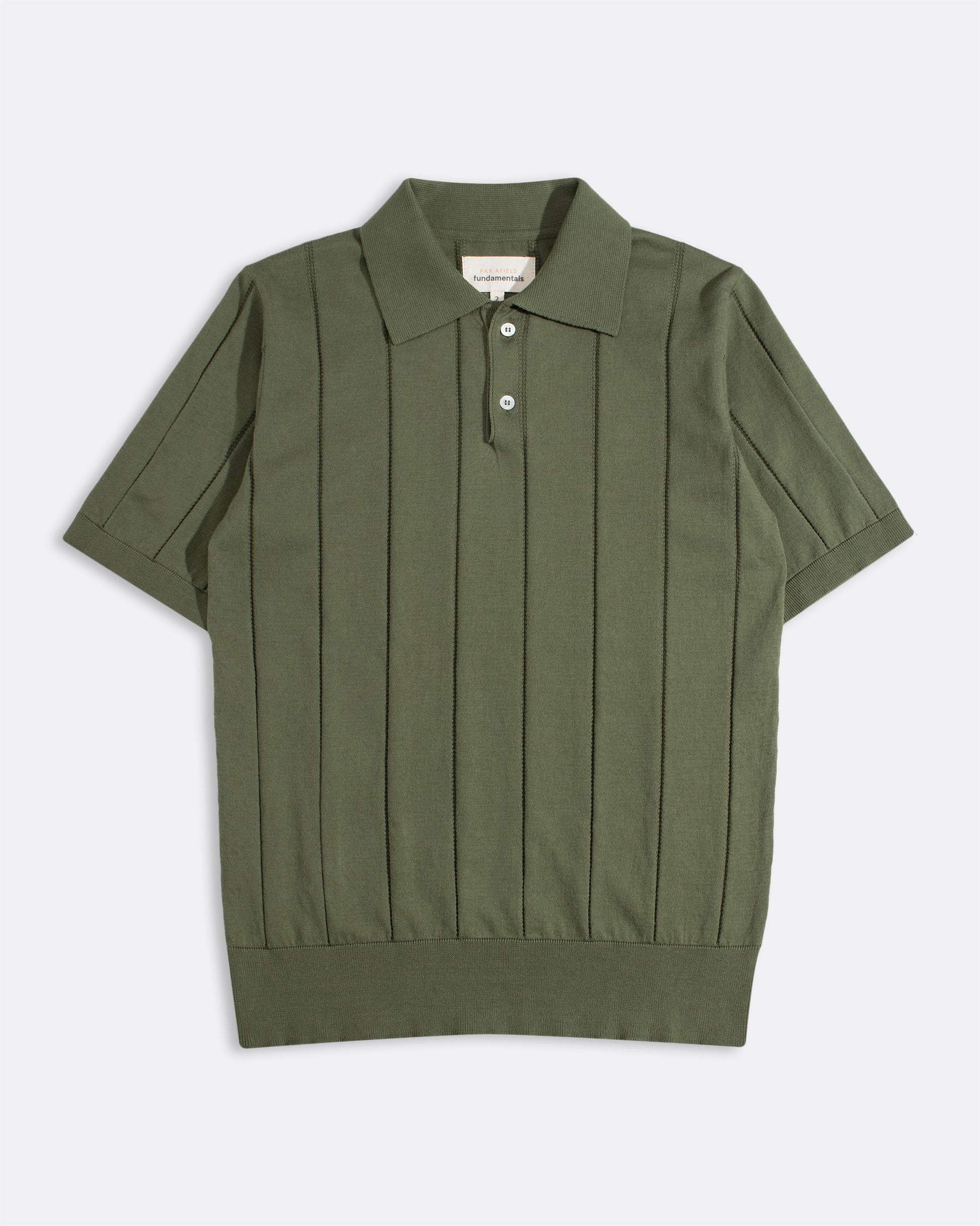 Jacobs Knitted Polo Polos Far Afield Green 1/S