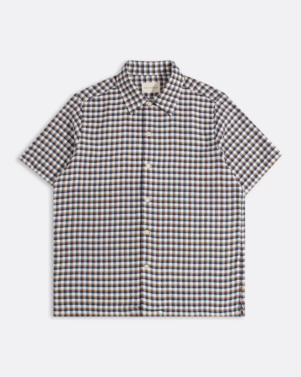 Dobby Check Busey Shirt Tops Far Afield