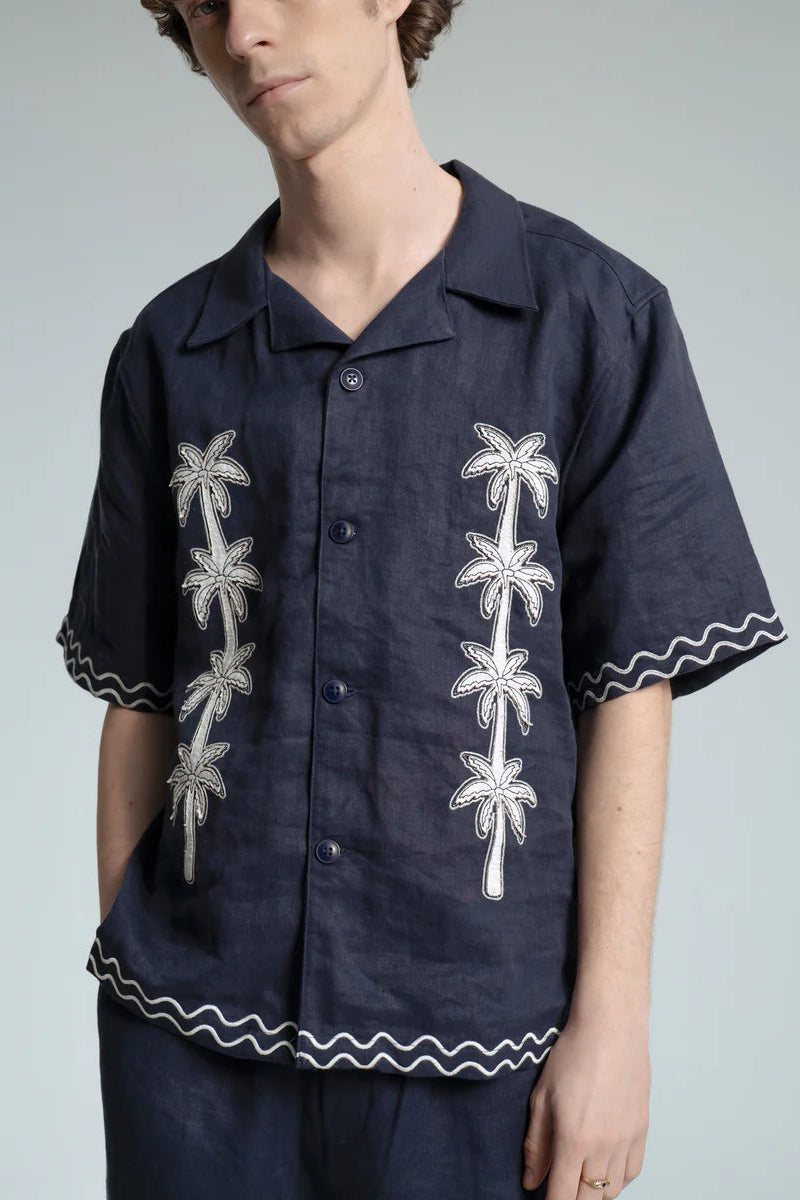 Flock Palms Veloso Shirt Tops Far Afield