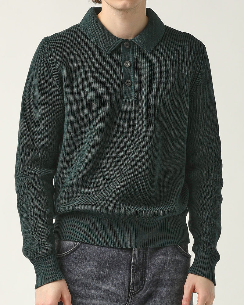 L/S Slouchy Polo SWEATER Corridor   