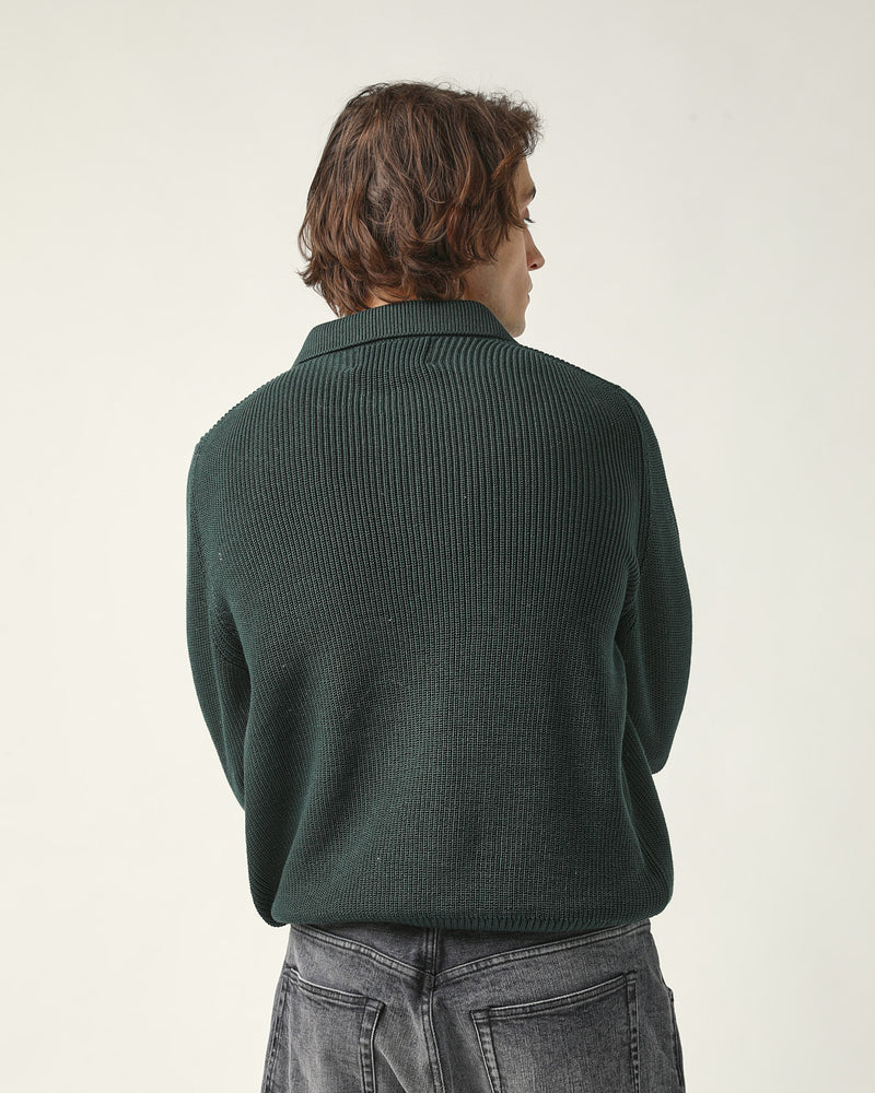 L/S Slouchy Polo SWEATER Corridor   