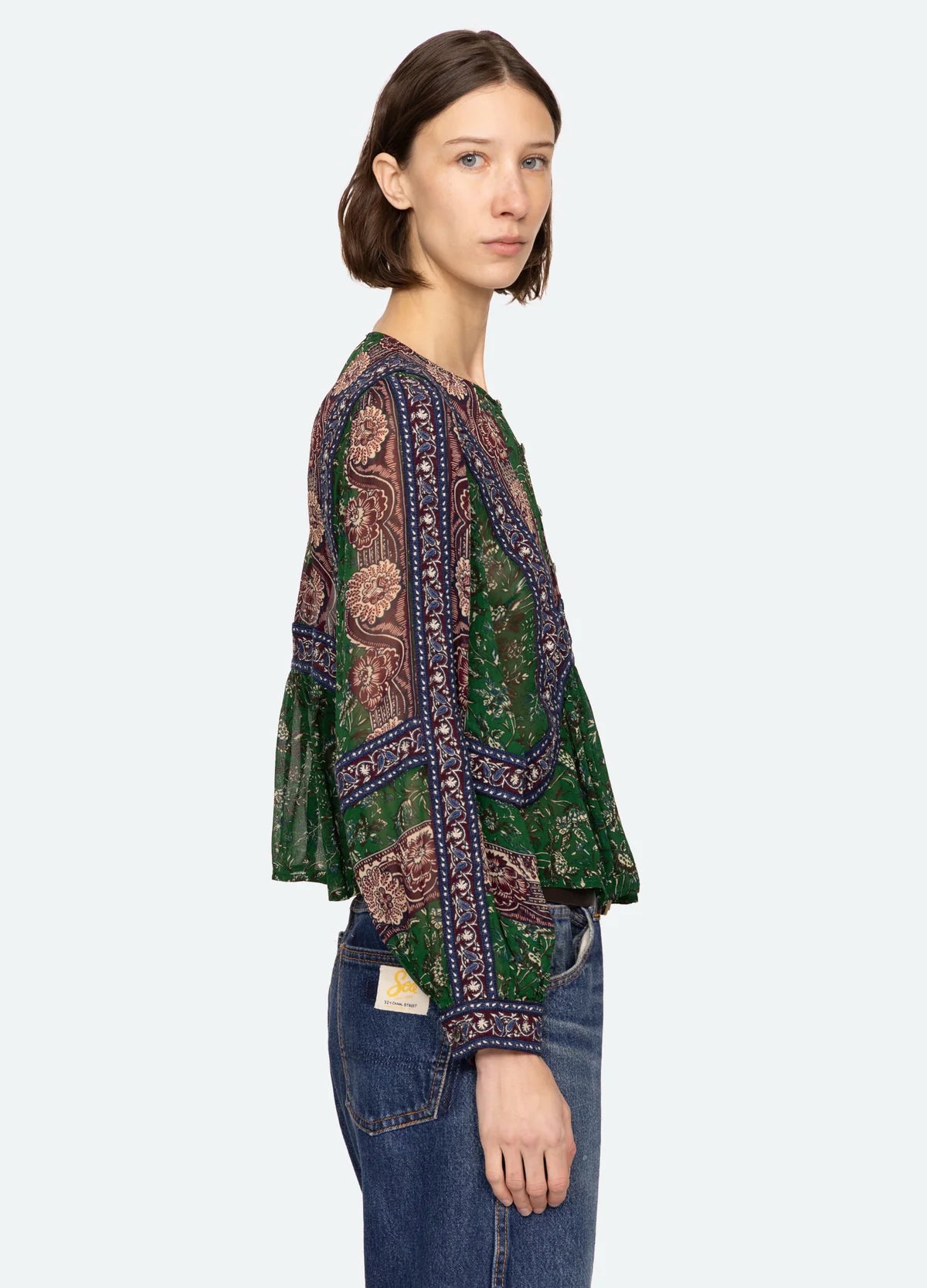 Melba Print Top Tops SEA NEW YORK