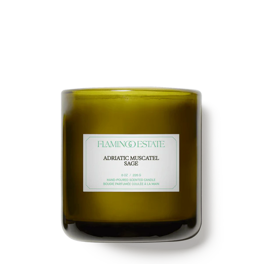 Adriatic Muscatel Sage Candle Candles Flamingo Estate   