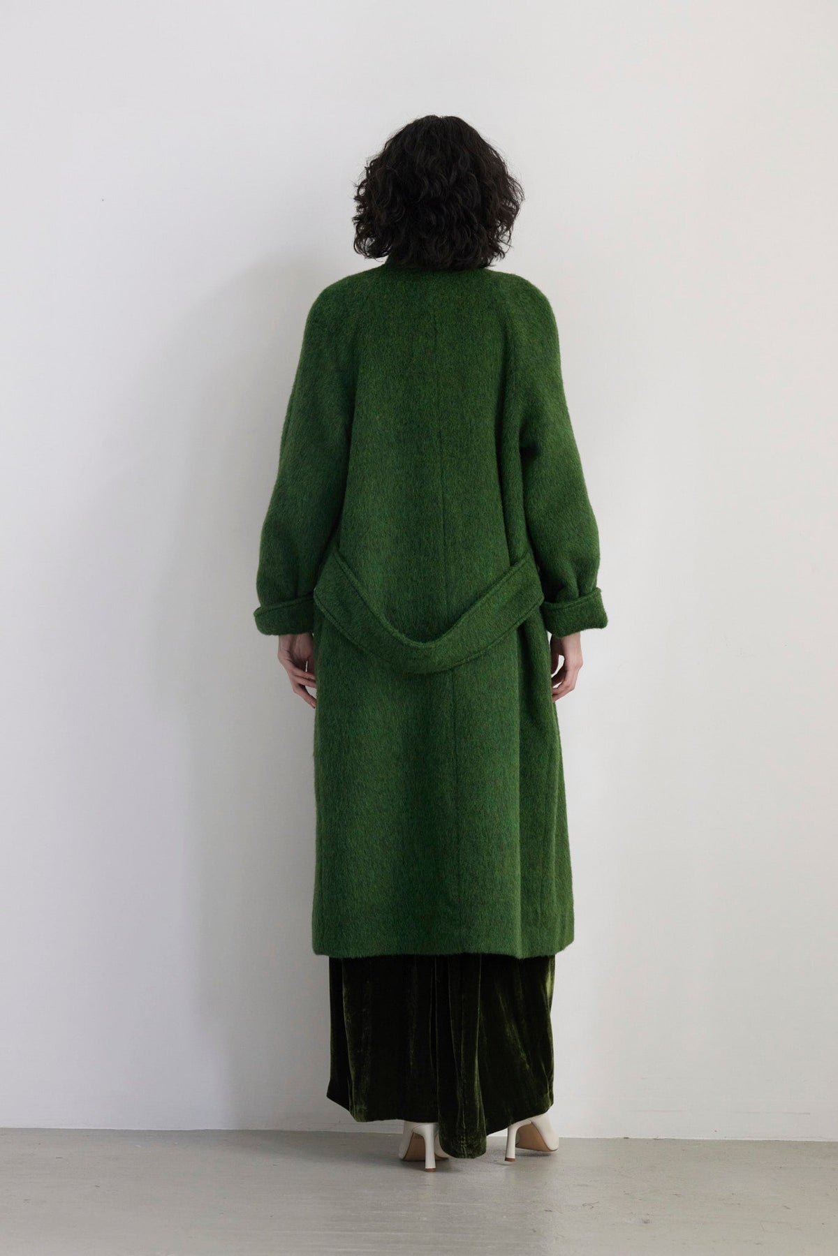 Agnes Coat in Brushed Alpaca Wool Coats CHRISTINE ALCALAY - 4