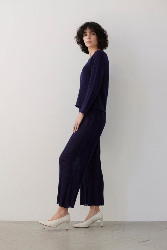 Anna Tee Sweater in Baby Alpaca Sweaters CHRISTINE ALCALAY