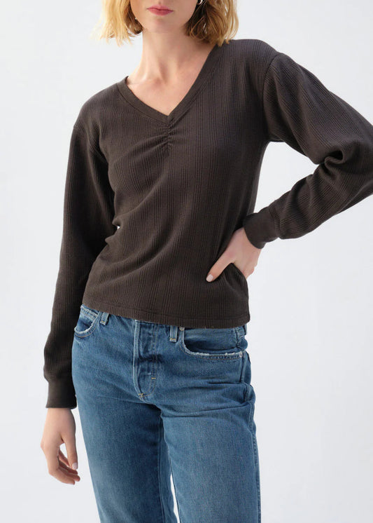 Beau Waffle Tee Tops AMO Denim