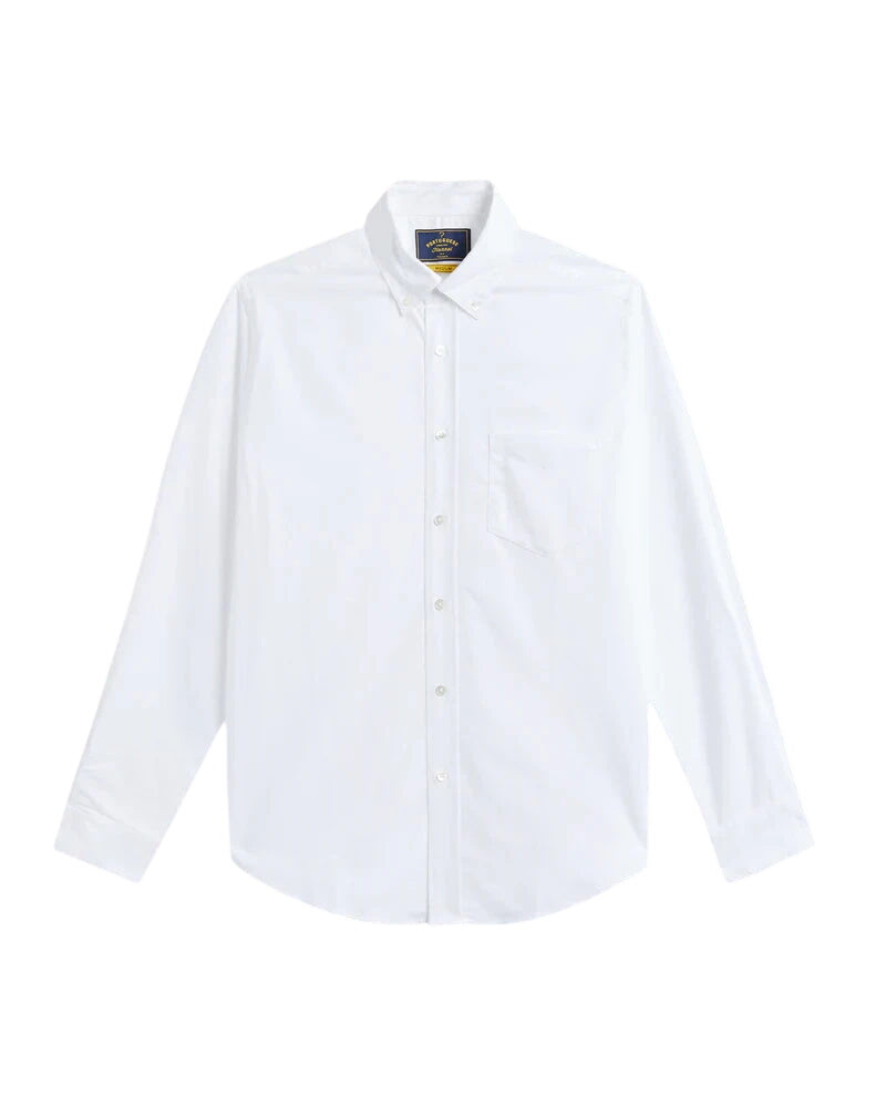 Belavista L/S Button Down Shirt Tops Portuguese Flannel Off White S