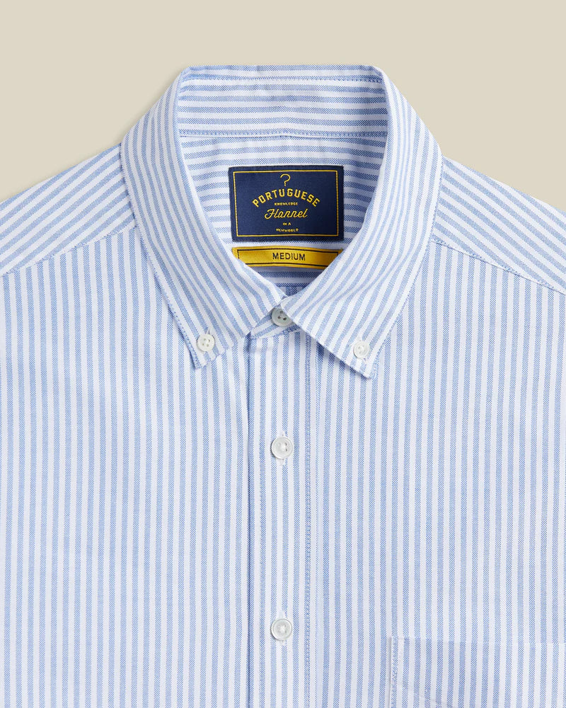 Belavista Stripe Long Sleeve Shirt Tops Portuguese Flannel