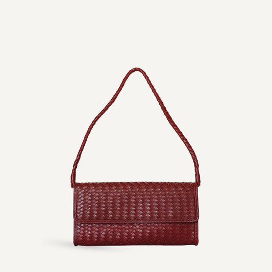 Arden Clutch, Long - Rouge Accessories Bembien