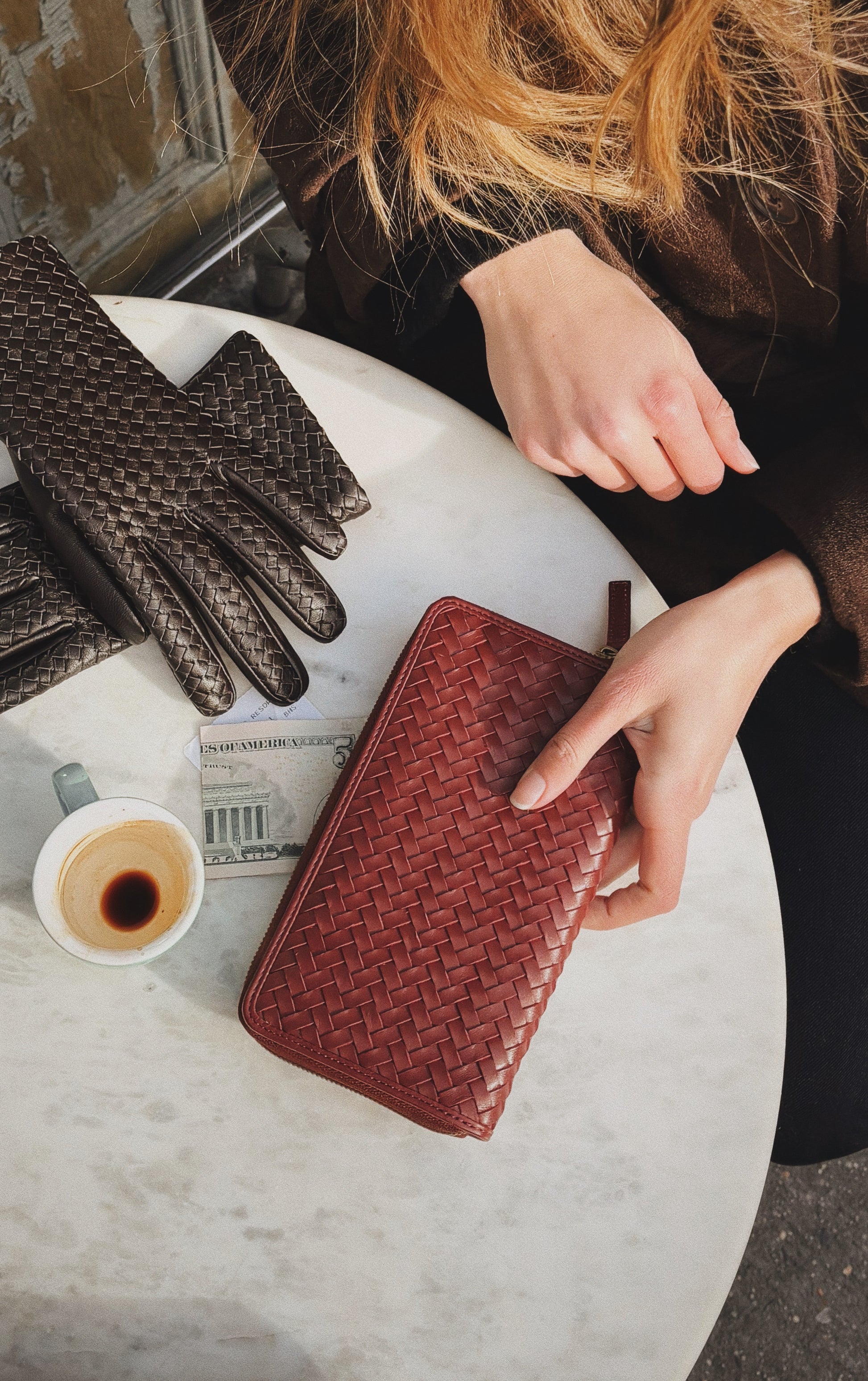 Luca Wallet - Rouge Accessories Bembien