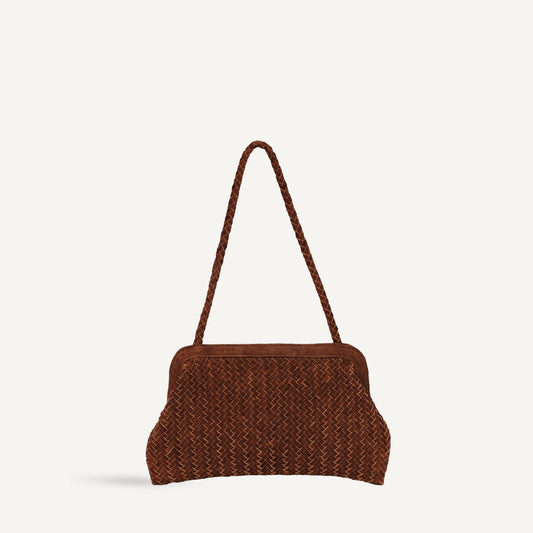 Le Sac Suede - Brown Suede Accessories Bembien