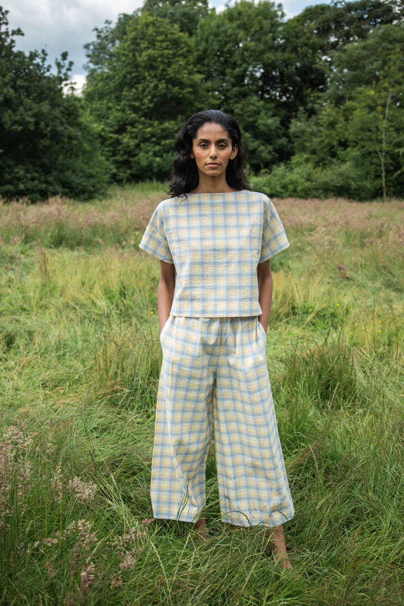 Evora-Cay Organic Cotton Trouser Bottoms Beaumont Organic