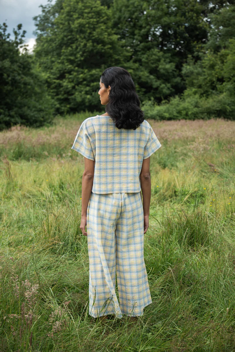 Evora-Cay Organic Cotton Trouser Bottoms Beaumont Organic