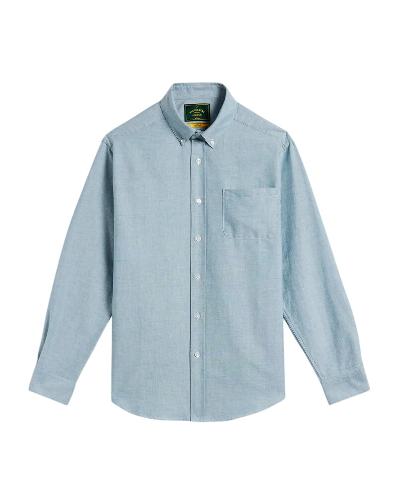 Belavista L/S Button Down Shirt Tops Portuguese Flannel Green S