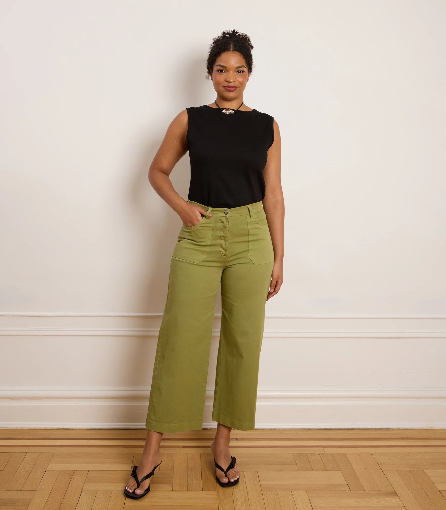 Simone Pants Pants Loup Pistachio S